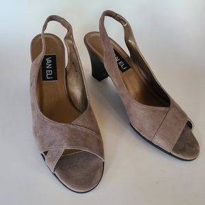Vaneli slingback shoes.